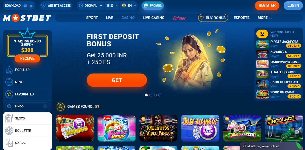 Mostbet Casino and Bookmaker Official website in Bangladesh